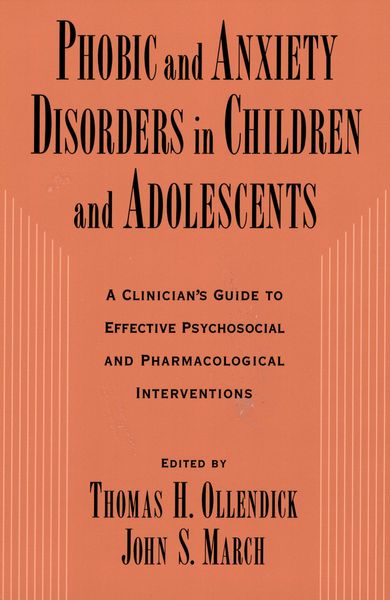 Produktbild: Phobic and Anxiety Disorders in Children and Adolescents