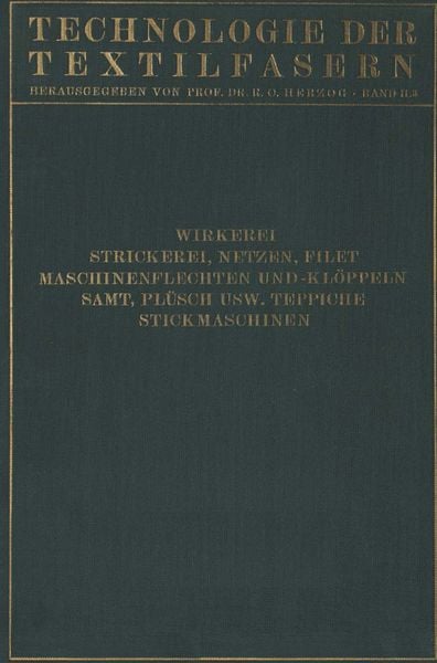 Produktbild: Wirkerei und Strickerei, Netzen und Filetstrickerei, Maschinenflechten U. Maschinenkl&ouml;ppeln, Flecht- Und Kl&ouml;ppelmaschinen, Samt, Pl&uuml;sch, K&uuml;nstliche Pe