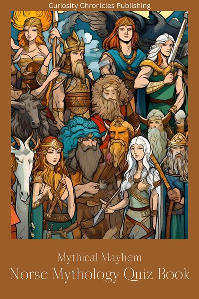 Produktbild: Norse Mythology Quiz Book (Mythical Mayhem Quiz Books, #3)