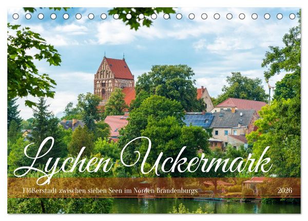 Lychen Uckermark (Tischkalender 2026 DIN A5 quer), CALVENDO Monatskalender