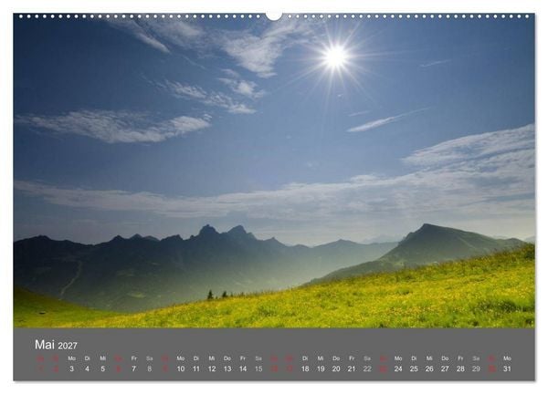 Produktbild: Tannheimer Tal (Wandkalender 2027 DIN A2 quer), CALVENDO Monatskalender