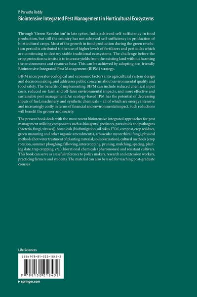 Produktbild: Biointensive Integrated Pest Management in Horticultural Ecosystems