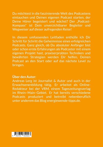 Produktbild: Der Podcast-Kompass f&uuml;r Anf&auml;nger