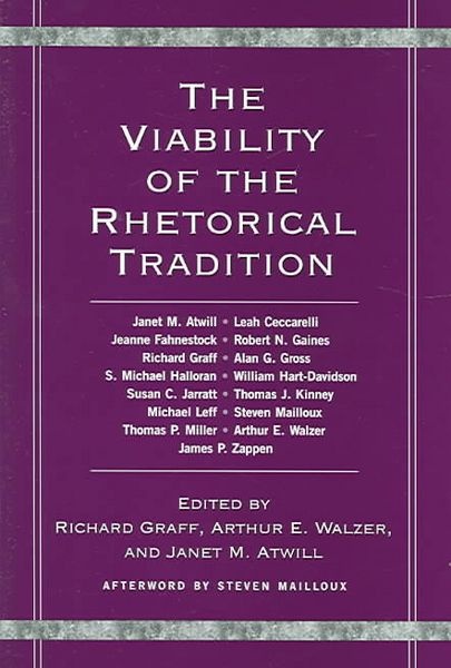 Produktbild: The Viability of the Rhetorical Tradition