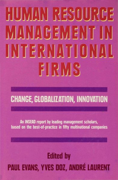 Produktbild: Human Resource Management in International Firms