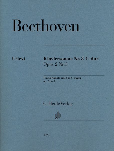 Ludwig van Beethoven - Klaviersonate Nr. 3 C-dur op. 2 Nr. 3