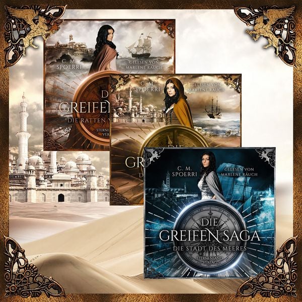 Die Greifen-Saga Sammelband (Band 1-3) - C. M. Spoerri, Audio, 9783038963868