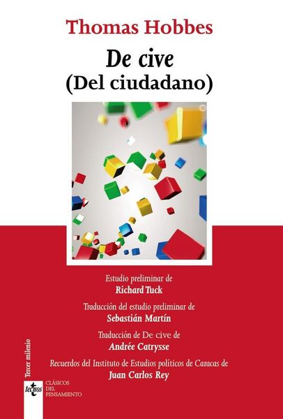 Produktbild: De cive : del ciudadano
