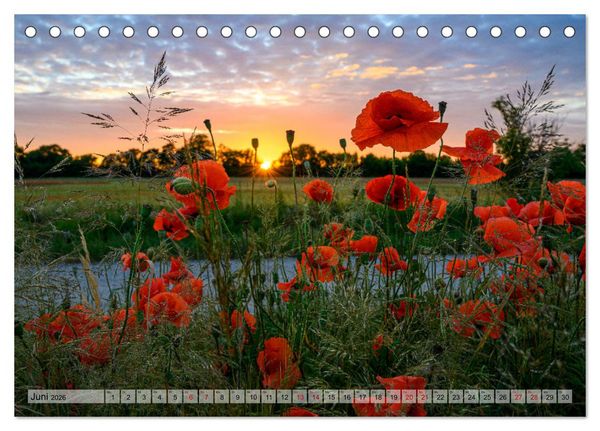 Produktbild: B&ouml;rnicke - Historisches Angerdorf im Barnim (Tischkalender 2026 DIN A5 quer), CALVENDO Monatskalender