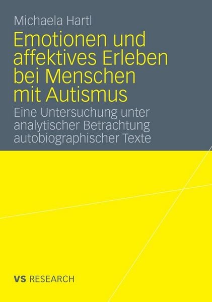 Produktbild: Emotionen und affektives Erleben bei Menschen mit Autismus