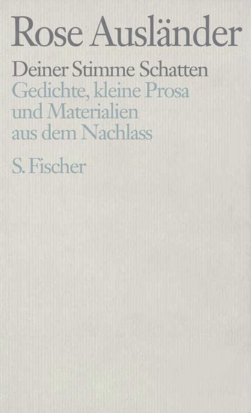Produktbild: Deiner Stimme Schatten