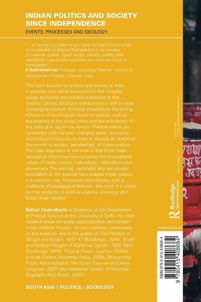 Produktbild: Indian Politics and Society since Independence
