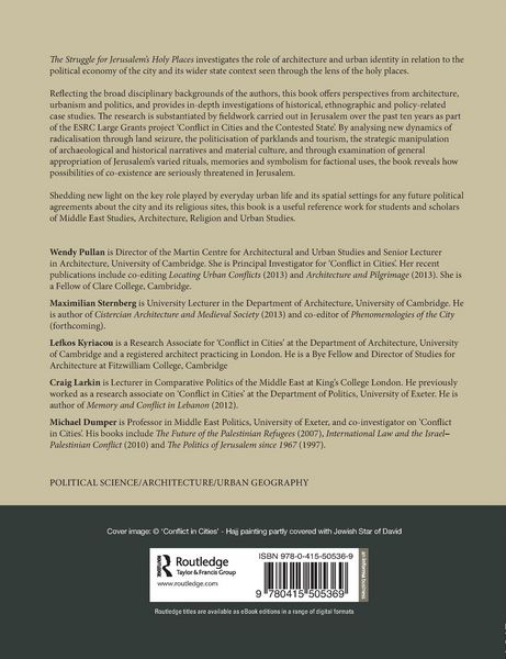 Produktbild: The Struggle for Jerusalem's Holy Places