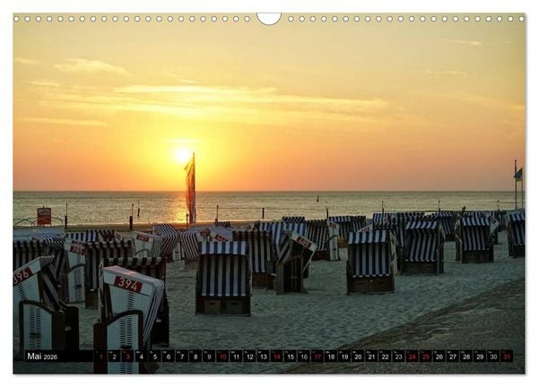 Produktbild: Norderney - von barfu&szlig; bis Lackschuh (Wandkalender 2026 DIN A3 quer), CALVENDO Monatskalender