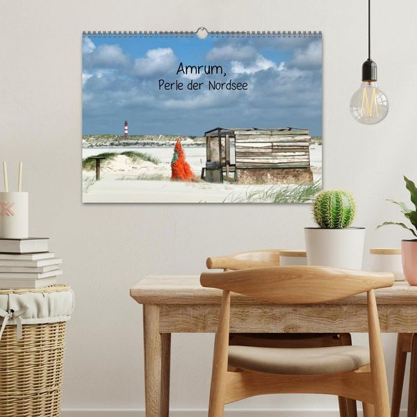 Produktbild: Amrum, Perle der Nordsee (Wandkalender 2026 DIN A3 quer), CALVENDO Monatskalender