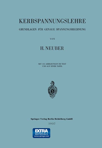 Produktbild: Kerbspannungslehre
