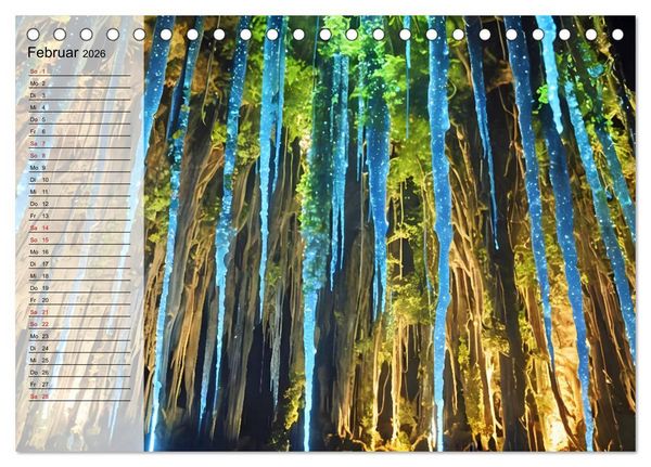 Produktbild: Magische Momente mit Naturspektakeln (Tischkalender 2026 DIN A5 quer), CALVENDO Monatskalender