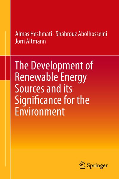 Produktbild: The Development of Renewable Energy Sources and its Significance for the Environment