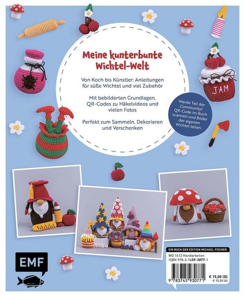 Produktbild: Wichtelmania &ndash; Wichtel-Amigurumis h&auml;keln mit @muffi_corn