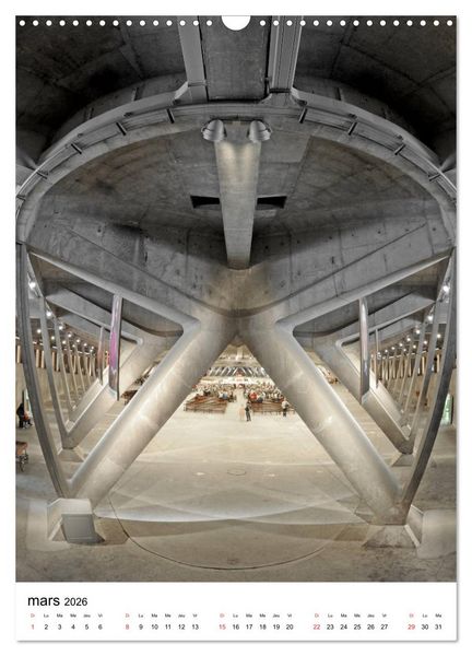 Produktbild: LOURDES Patrimoine (Calendrier mural 2026 DIN A3 horizontal), CALVENDO calendrier mensuel