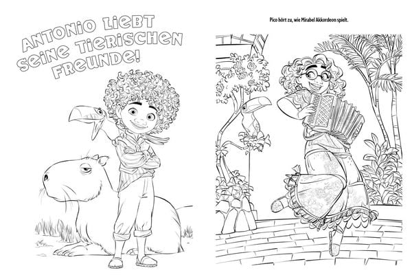 Produktbild: Disney Encanto: Fantastisches Malbuch