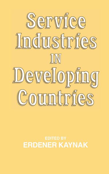 Produktbild: Service Industries in Developing Countries
