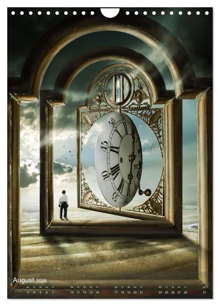 Produktbild: Hinter dem Horizont im Reich der Fantasie (Wandkalender 2026 DIN A4 hoch), CALVENDO Monatskalender