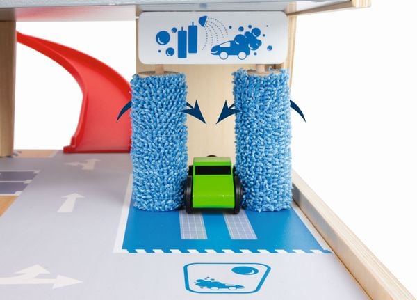 Produktbild: small foot 11676 - Parkhaus Premium mit Autos und Zubeh&ouml;r, Holz
