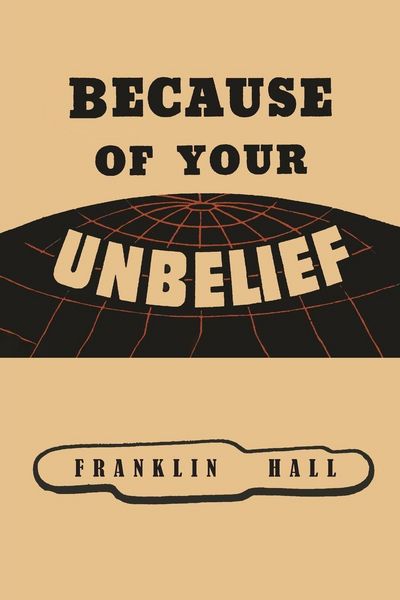 Produktbild: Because of Your Unbelief