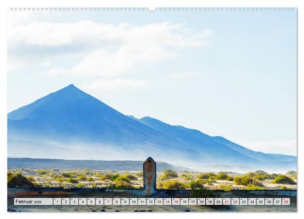 Produktbild: Fuerteventura Sand und bunte Farben (Wandkalender 2026 DIN A2 quer), CALVENDO Monatskalender