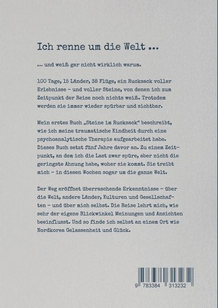 Produktbild: Wie ich mit Steinen im Rucksack um die Welt rannte