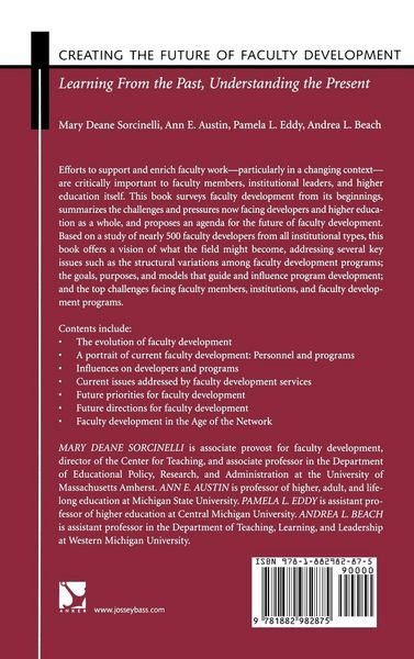 Produktbild: Creating the Future of Faculty Development