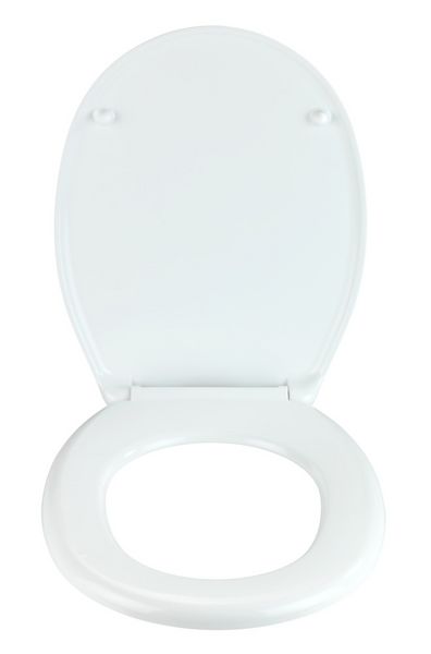 Produktbild: WC-Sitz Duroplast Mod. Tucson Wei&szlig;, Externe Easy-Close Absenkautomatik
