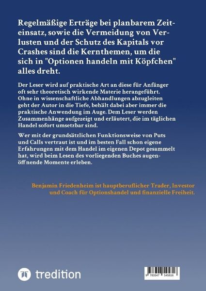 Produktbild: Optionen handeln mit K&ouml;pfchen - Profitable Tipps aus der Praxis f&uuml;r fortgeschrittene Optionstrader