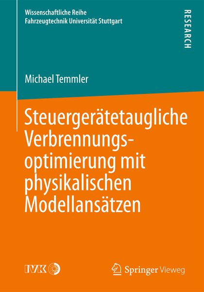 Produktbild: Steuerger&auml;tetaugliche Verbrennungsoptimierung mit physikalischen Modellans&auml;tzen