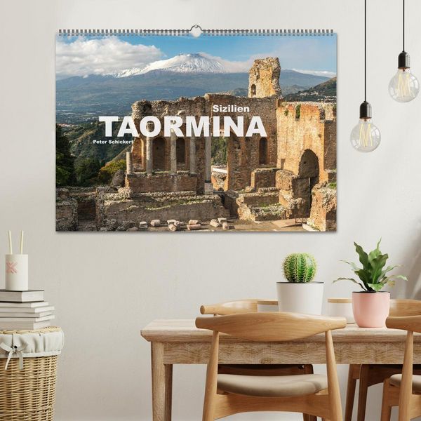 Produktbild: Sizilien - Taormina (Wandkalender 2026 DIN A2 quer), CALVENDO Monatskalender