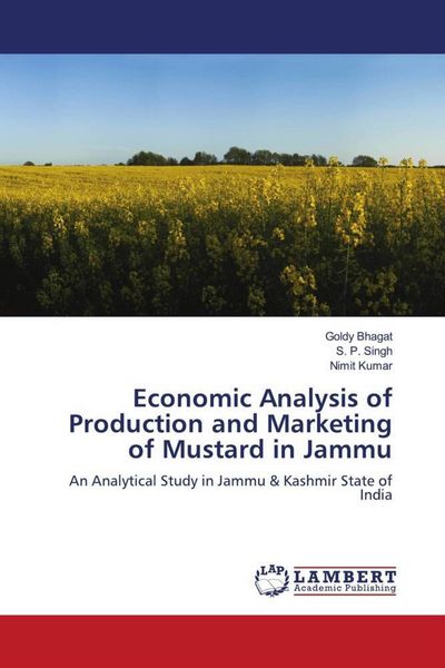 Produktbild: Economic Analysis of Production and Marketing of Mustard in Jammu