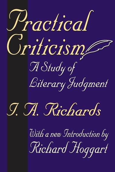 Produktbild: Practical Criticism