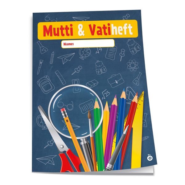Produktbild: Tr&ouml;tsch Muttiheft Design Tafel blau