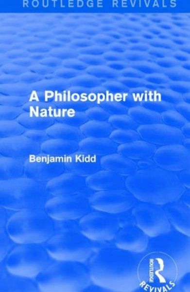 Produktbild: Kidd, B: A Philosopher with Nature