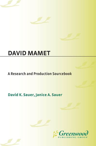 Produktbild: David Mamet