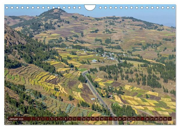 Produktbild: &Auml;thiopien - 13 Monate Sonnenschein (Wandkalender 2026 DIN A4 quer), CALVENDO Monatskalender