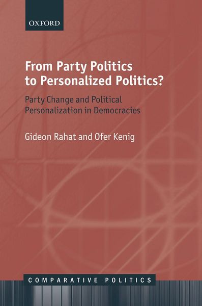 Produktbild: From Party Politics to Personalized Politics?