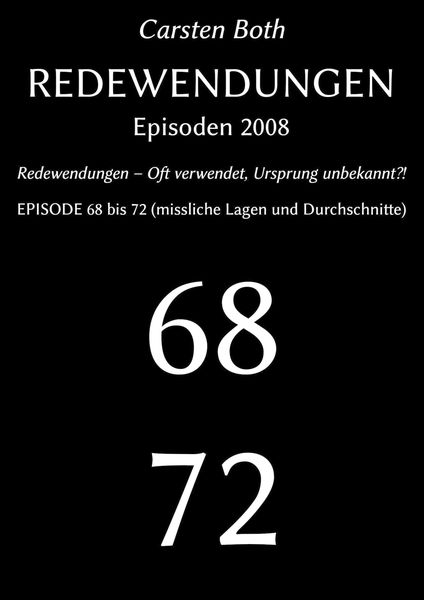 Produktbild: Redewendungen: Episoden 2008