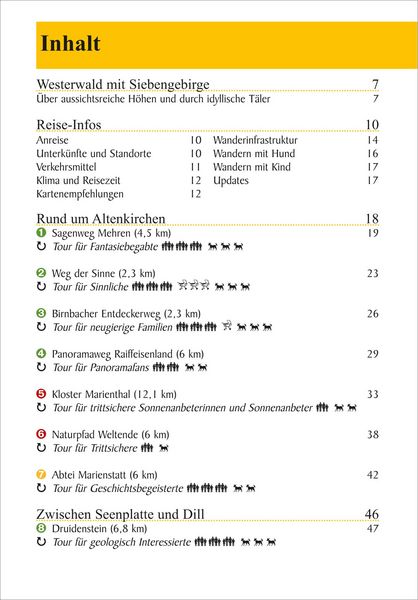 Produktbild: Westerwald mit Siebengebirge 29 Touren über aussichtsreiche Höhen und durch idyllische Täler