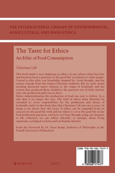 Produktbild: The Taste for Ethics