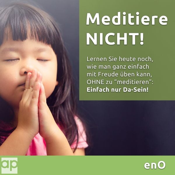 Produktbild: Meditiere NICHT!