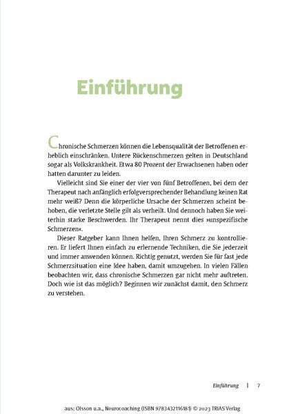 Produktbild: Neurocoaching - Wie der K&ouml;rper den Schmerz vergisst
