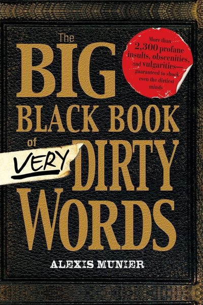 Produktbild: The Big Black Book of Very Dirty Words