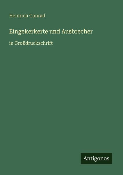Produktbild: Eingekerkerte und Ausbrecher